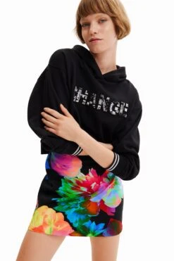 Desigual Fal Tulip - Minirok - Black -Only Mode Winkel 60f3a35d3ab24459a3d44208d4136d5b