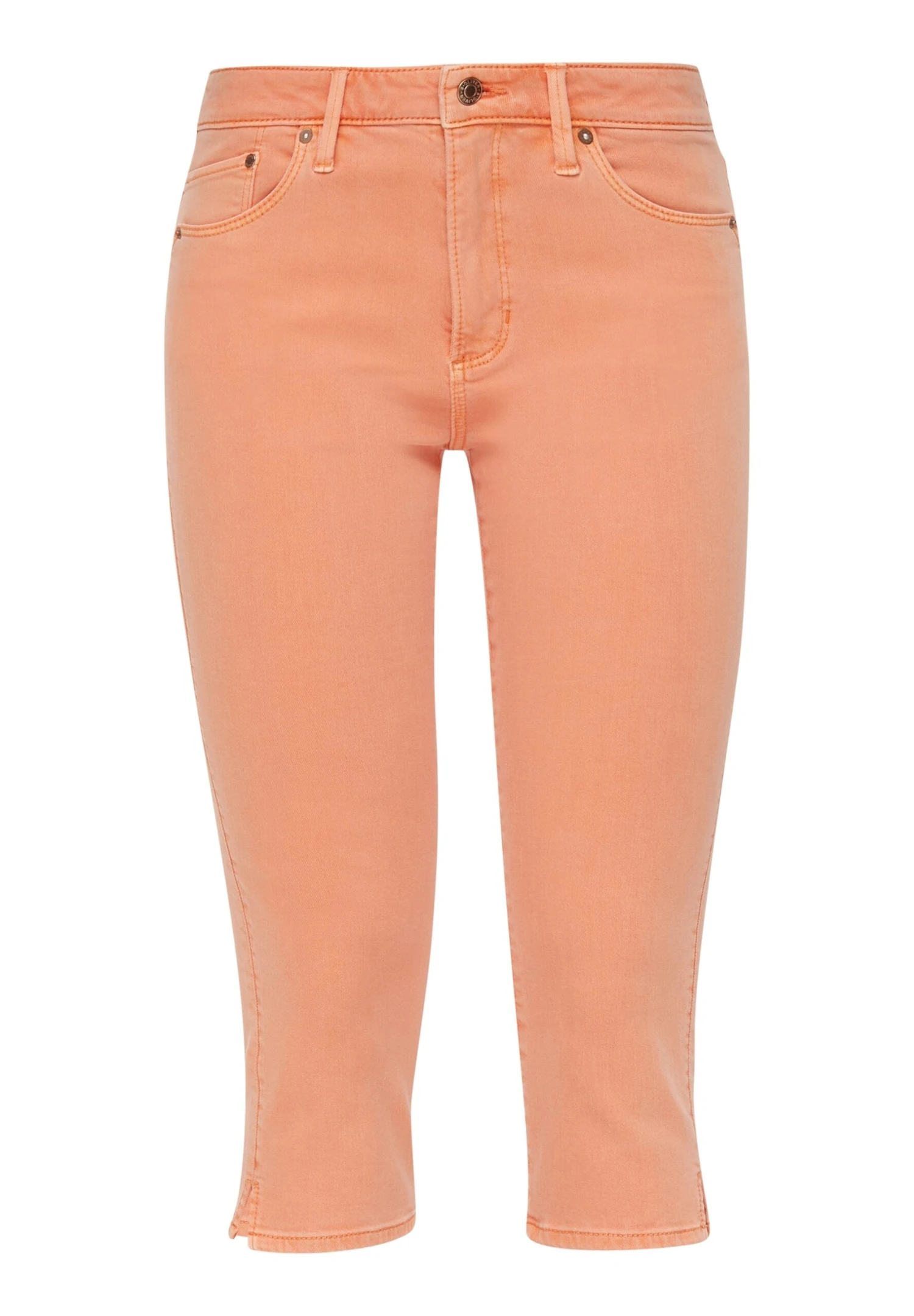 S.Oliver Jeansshort - Orange 4 S.Oliver Jeansshort - Orange - Afbeelding 4