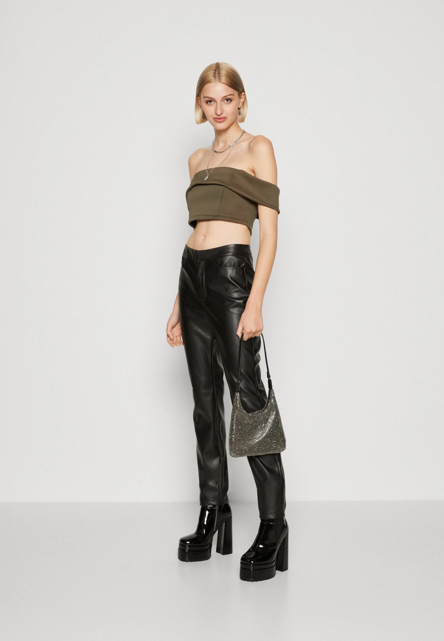 Noisy May Nmandy Moni Ankle Pants- Broek - Black 2 Noisy May Nmandy Moni Ankle Pants- Broek - Black - Afbeelding 2