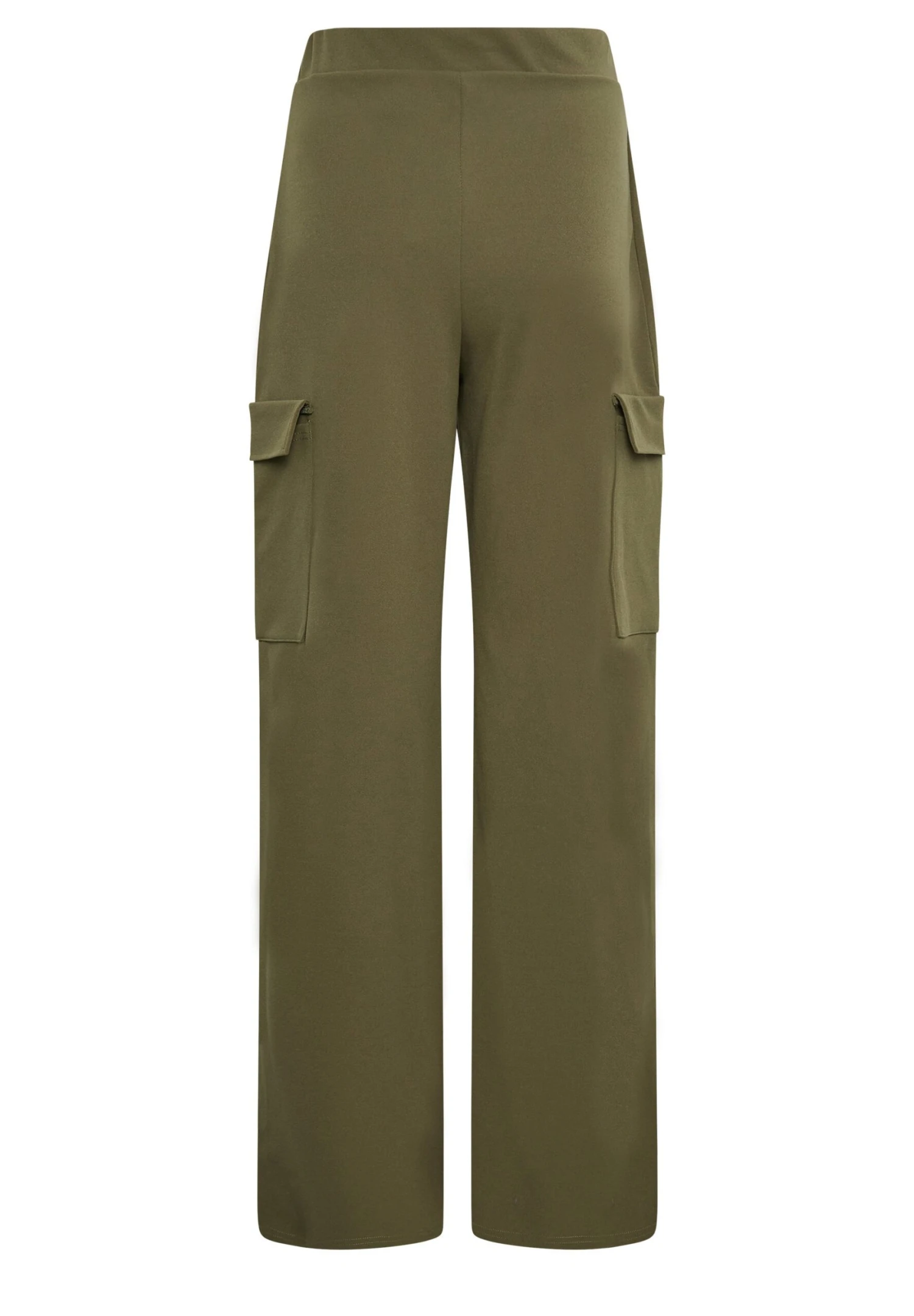 Wide Leg - Cargobroek - Green 4 Wide Leg - Cargobroek - Green - Afbeelding 4