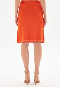 Taisia - A-Lijn Rok - Cinnamon -Only Mode Winkel 6204dab62ec845a7baf23bb29df9e166