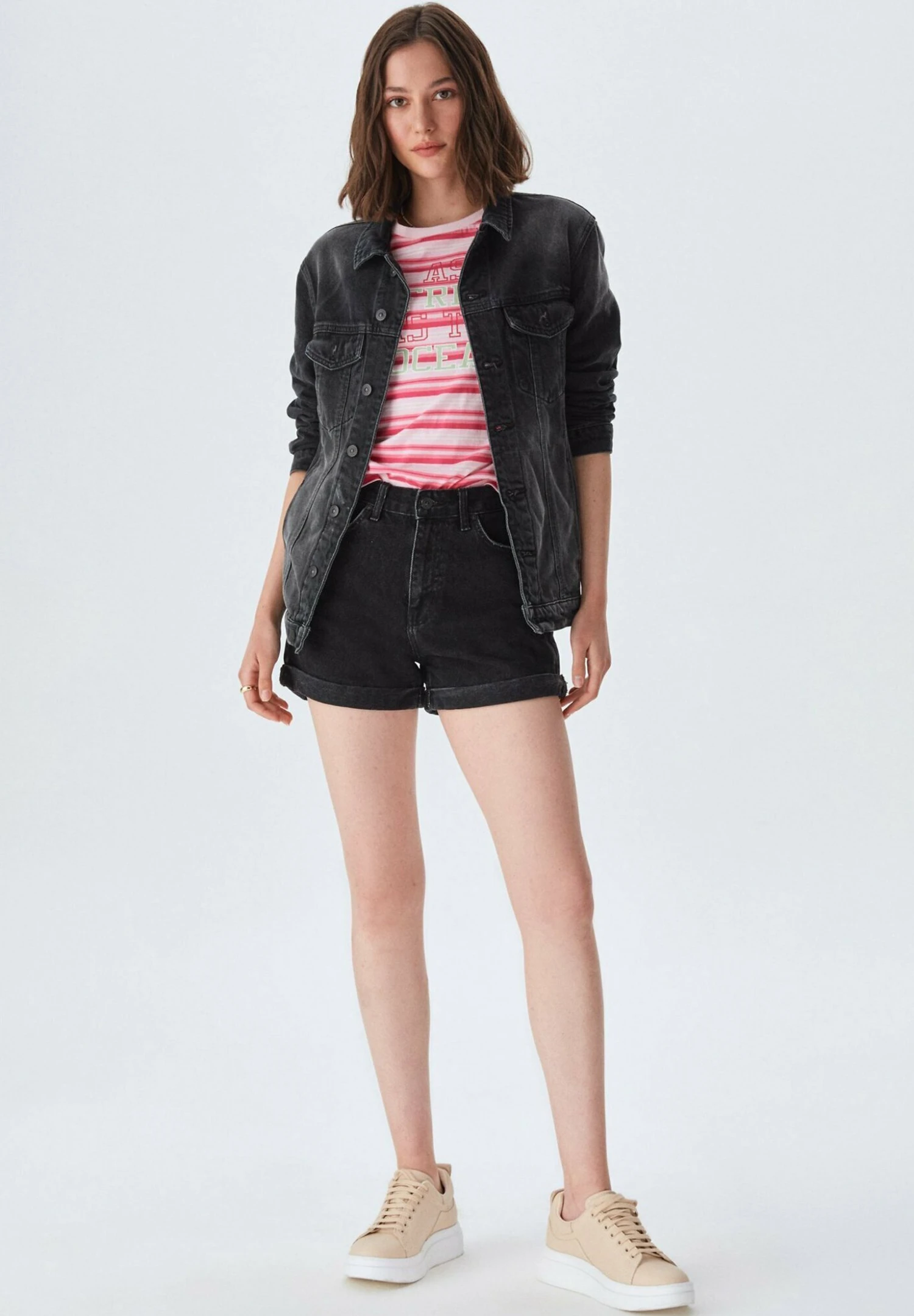 LTB Belinda Edena- Jeansshort - Dark Grey 2 LTB Belinda Edena- Jeansshort - Dark Grey - Afbeelding 2