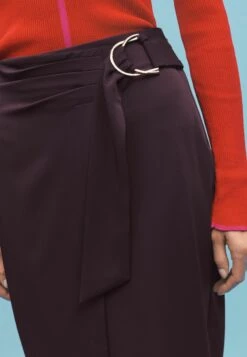 Next Front Midi Standard - Wikkelrok - Plum Purple -Only Mode Winkel 629e79c5c00d4cd4973536f809b506b9