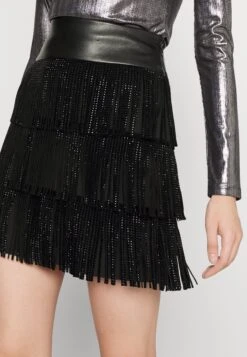 DKNY Fringe Skirt Waist - Minirok - Black 11 DKNY Fringe Skirt Waist - Minirok - Black -Only Mode Winkel 62ba6ecfc5334689be25a0b21e5629fd