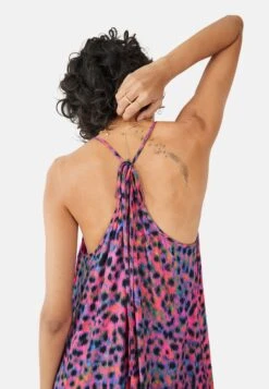 Veronica - Maxi-Jurk - Ibiza Animal Multi -Only Mode Winkel 63826e417bc149dea62a18569437c1d1