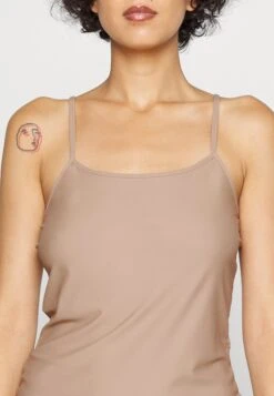 Vero Moda Vmmerle Singlet - Hemd - Stucco -Only Mode Winkel 6410c665532e4405a53a3e3e3b18e468