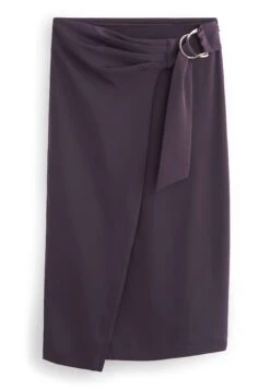 Next Front Midi Standard - Wikkelrok - Plum Purple -Only Mode Winkel 646ac7e320c34e1ba71d3d79948a4002