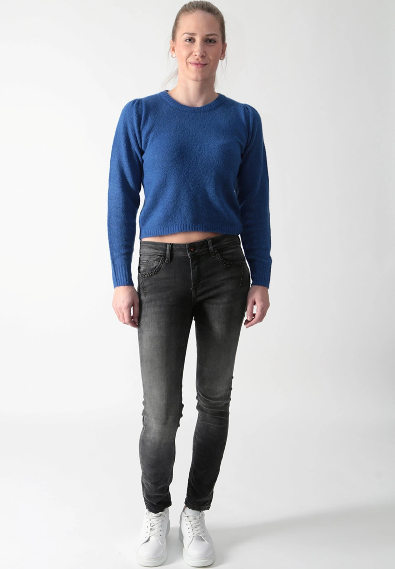 Misty Slim Fit- Slim Fit Jeans - Schwarz 2 Misty Slim Fit- Slim Fit Jeans - Schwarz - Afbeelding 2