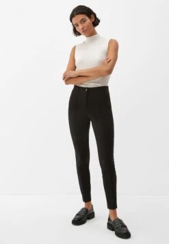 S.Oliver BLACK LABEL Mit Biesennaht - Broek - Schwarz 8 S.Oliver BLACK LABEL Mit Biesennaht - Broek - Schwarz -Only Mode Winkel 64913e24d52843b788a14ea823848ba5