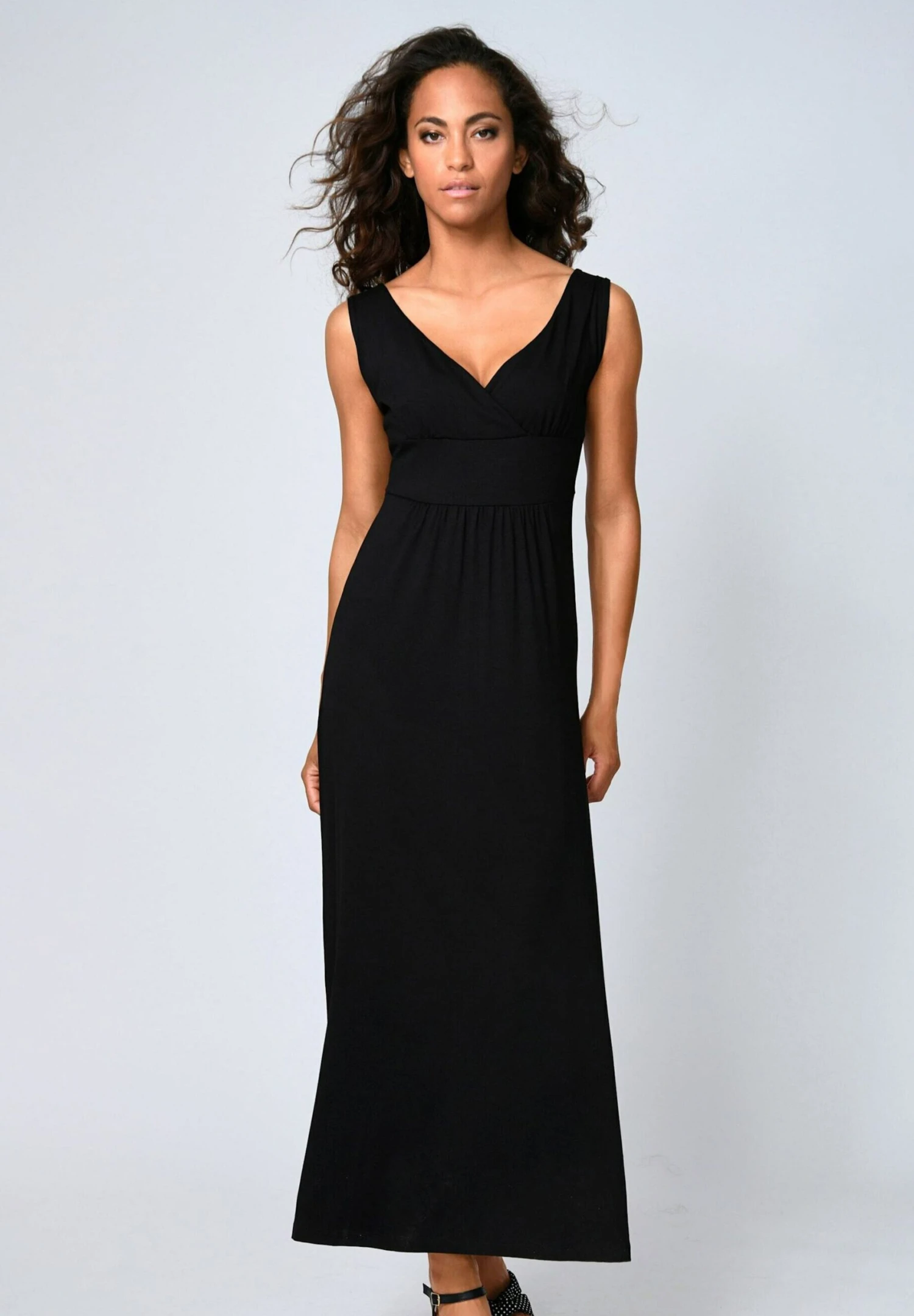 Maxi-Jurk - Schwarz 1 Maxi-Jurk - Schwarz