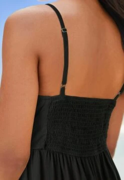 Next Short Tiered - Jurk - Black -Only Mode Winkel 654204ebb6cd483ba1e1f1dac2a3307f