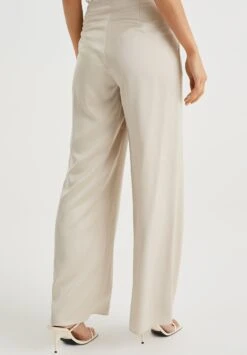 WE FASHION Wide Leg Look - Broek - Beige -Only Mode Winkel 656400d9816042fab4e583f0838ec730