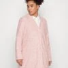 Vero Moda Curve Vmbrushedkatrine Ss23 - Halflange Jas - Nostalgia Rose Melange