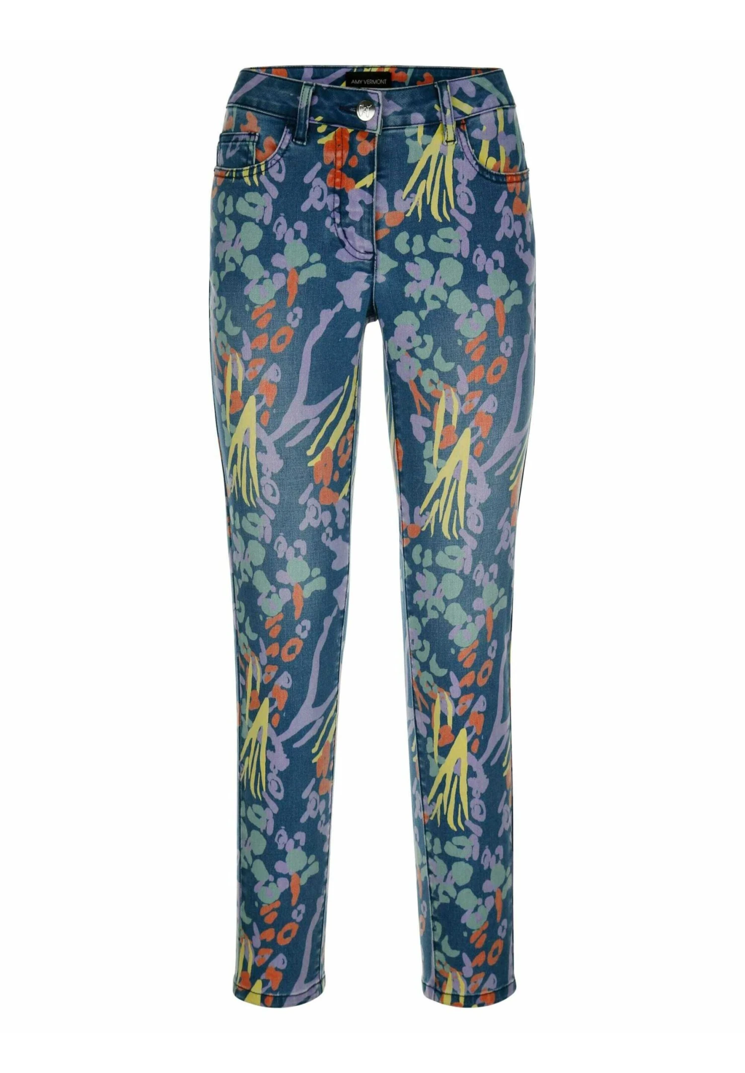 Slim Fit Jeans - Blue Denim Multicolor 7 Slim Fit Jeans - Blue Denim Multicolor - Afbeelding 7