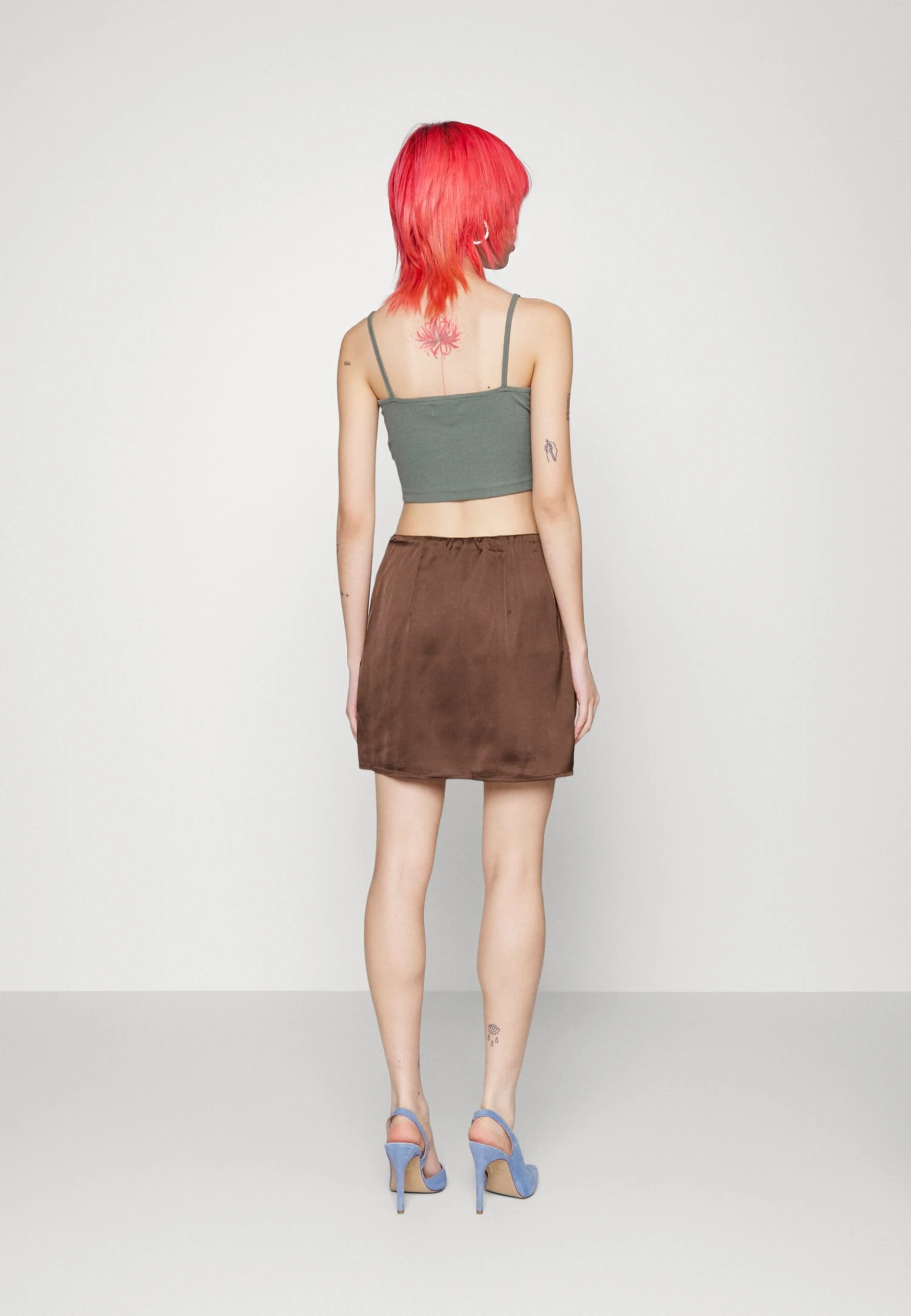 Hollister Co. Minirok - Brown 3 Hollister Co. Minirok - Brown - Afbeelding 3