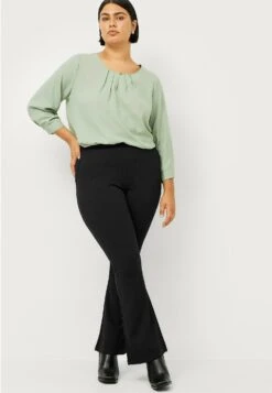 Elsa Boot Cut - Broek - Schwarz