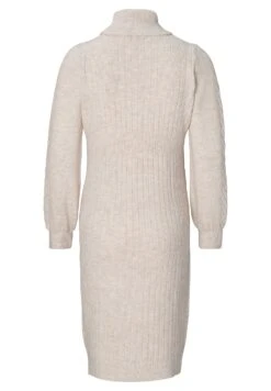 SUPERMOM Cornelia - Gebreide Jurk - Oatmeal -Only Mode Winkel 67650790217e4a028b277337326b74d8
