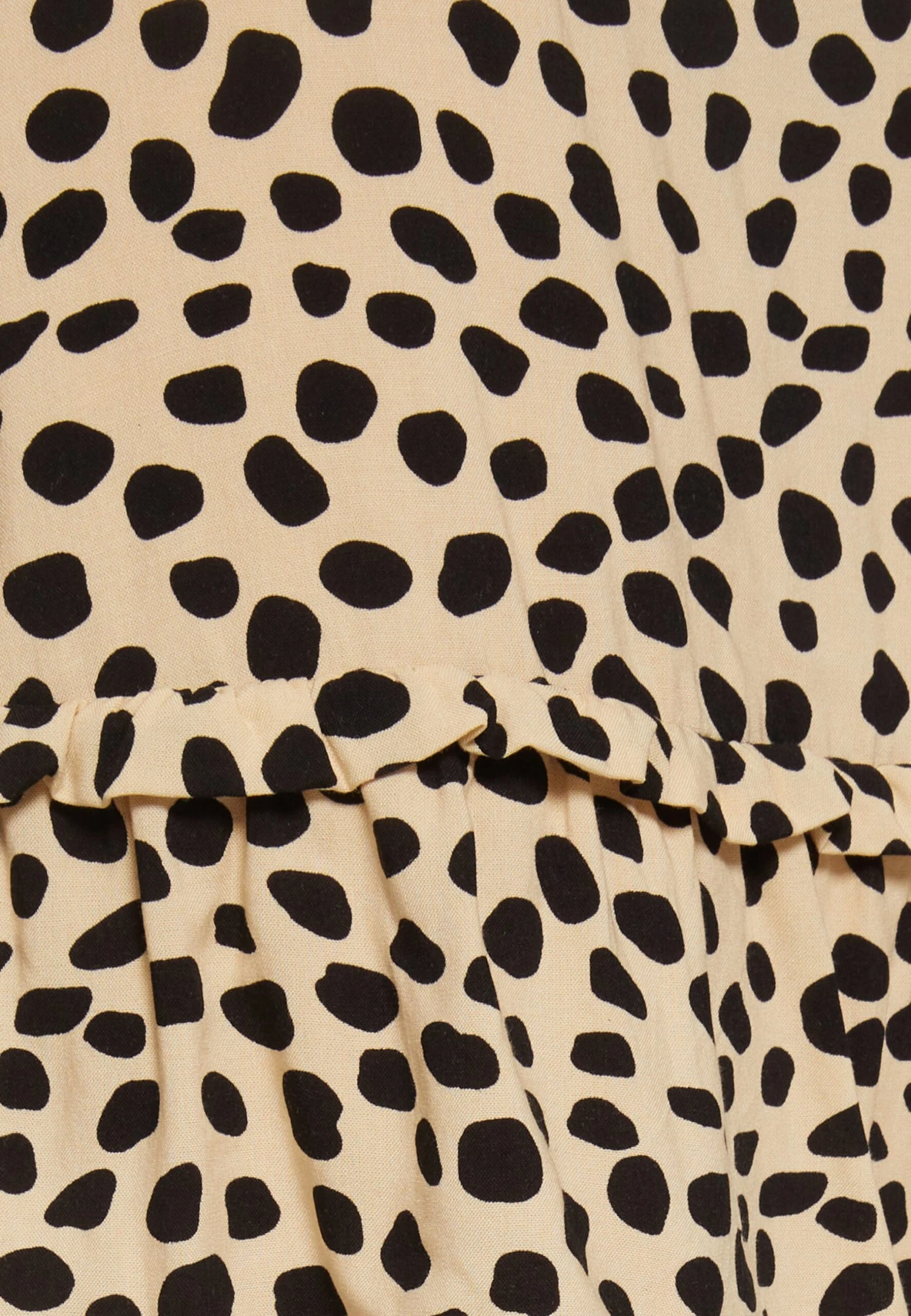 Vila Vicelina Apa Hw Su Pb - Plooirok - Sandshell/Black 6 Vila Vicelina Apa Hw Su Pb - Plooirok - Sandshell/Black - Afbeelding 6