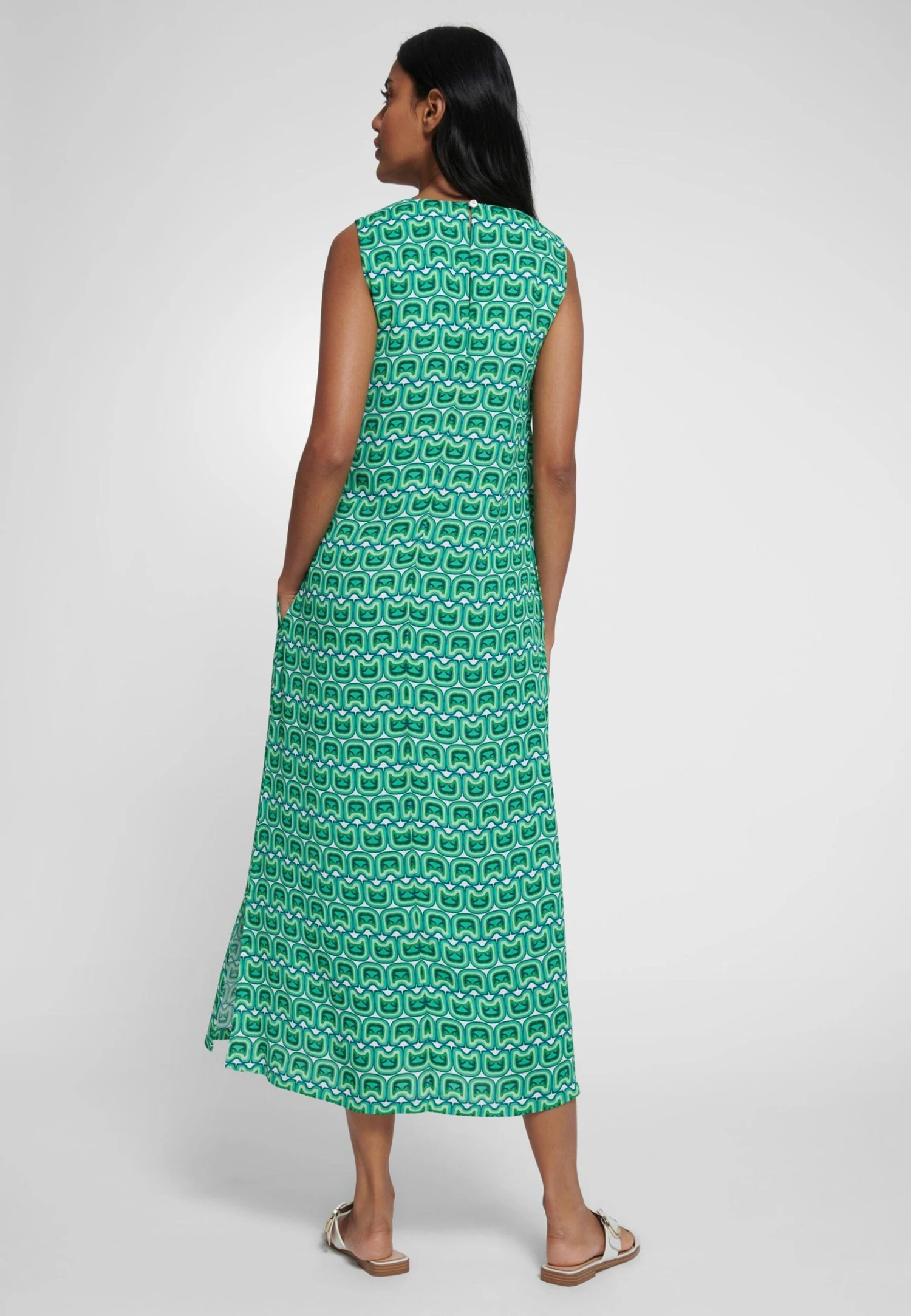 Maxi-Jurk - Gruen 3 Maxi-Jurk - Gruen - Afbeelding 3