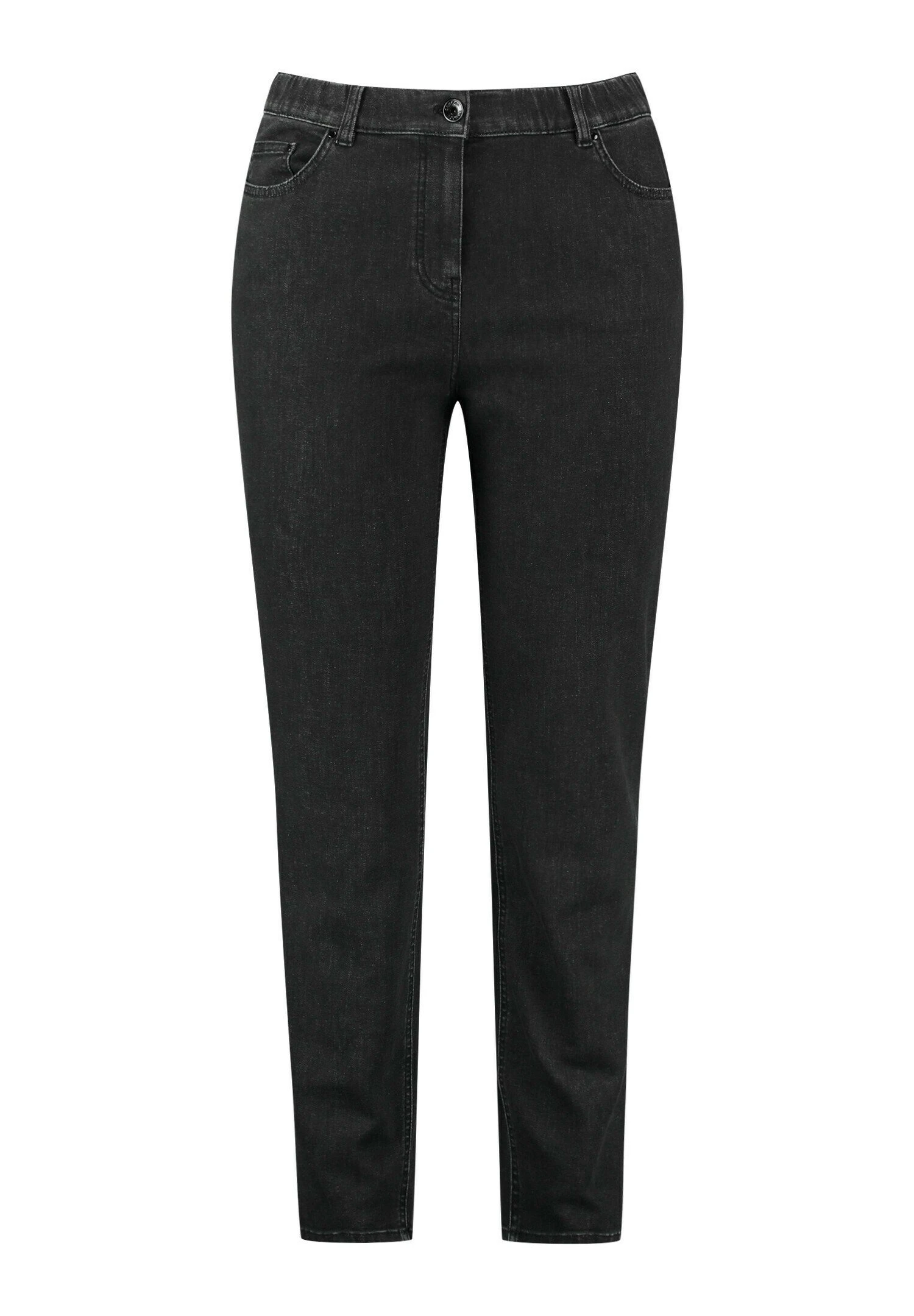 Slim Fit Jeans - Raw Black Denim 3 Slim Fit Jeans - Raw Black Denim - Afbeelding 3