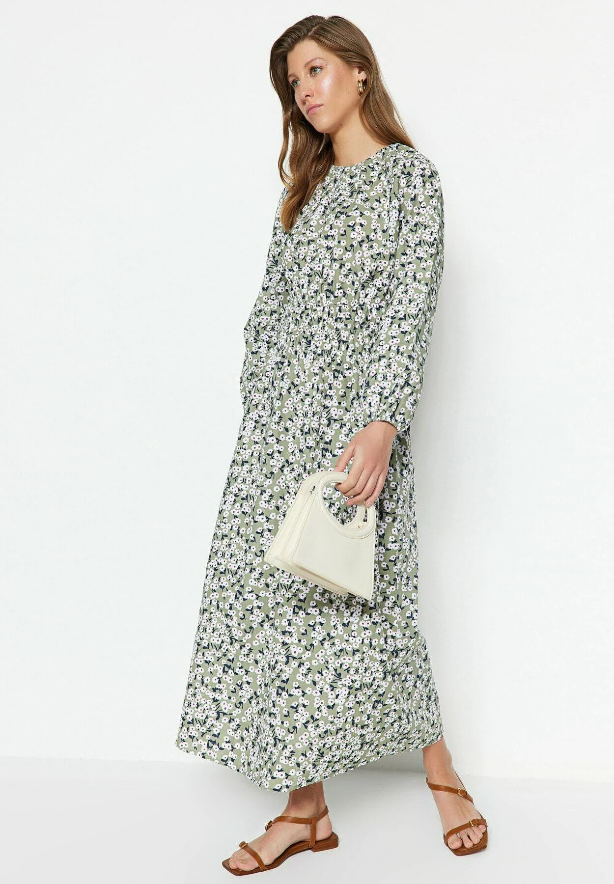 Gewoontjes - Maxi-Jurk - Light Green 2 Gewoontjes - Maxi-Jurk - Light Green - Afbeelding 2