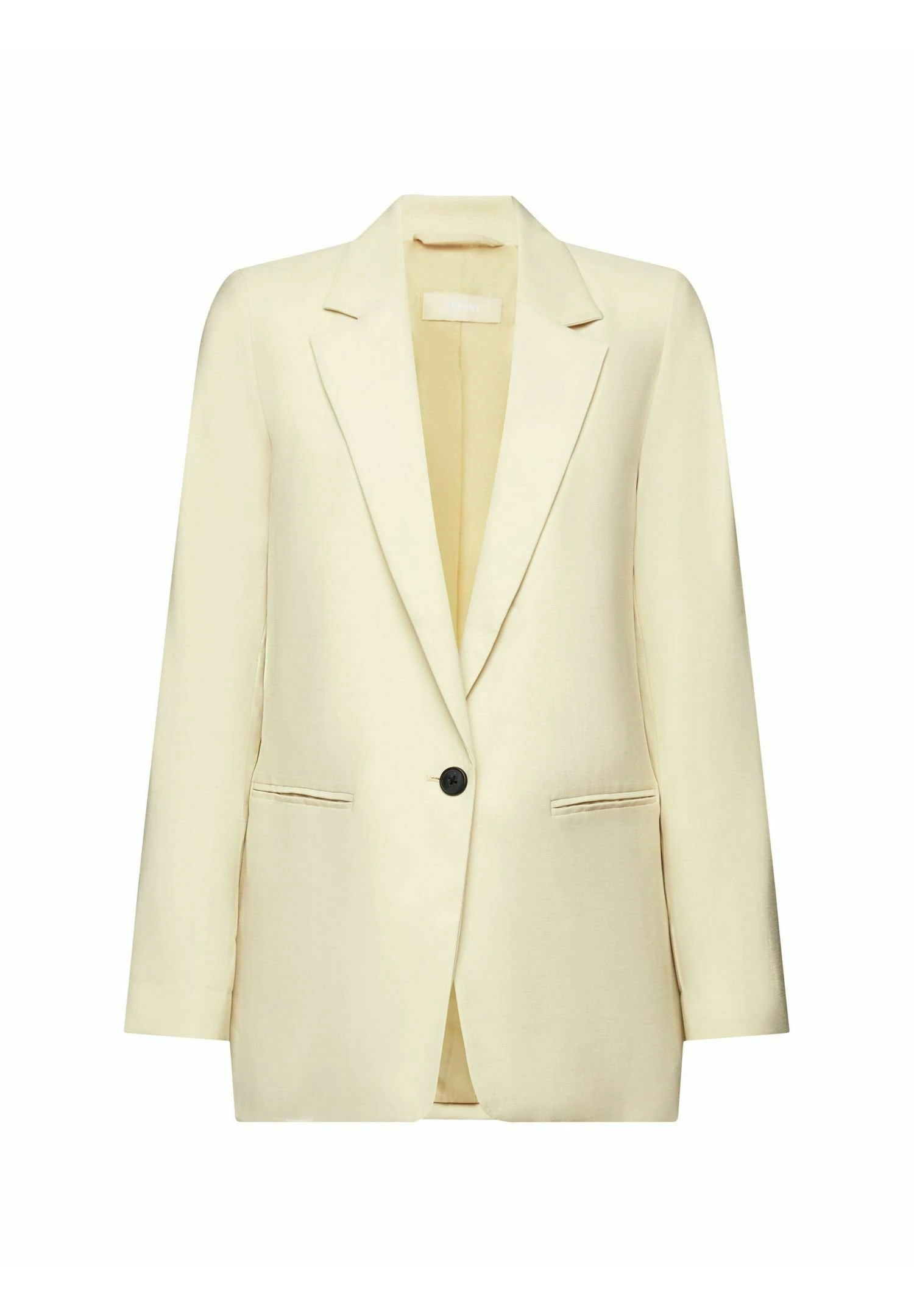 Edc By Esprit Einreihiger - Halflange Jas - Ice 1 Edc By Esprit Einreihiger - Halflange Jas - Ice