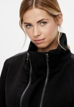 Mamalicious New Giggi - Halflange Jas - Black -Only Mode Winkel 6b4cd434278c4ebaa55705677e30e505