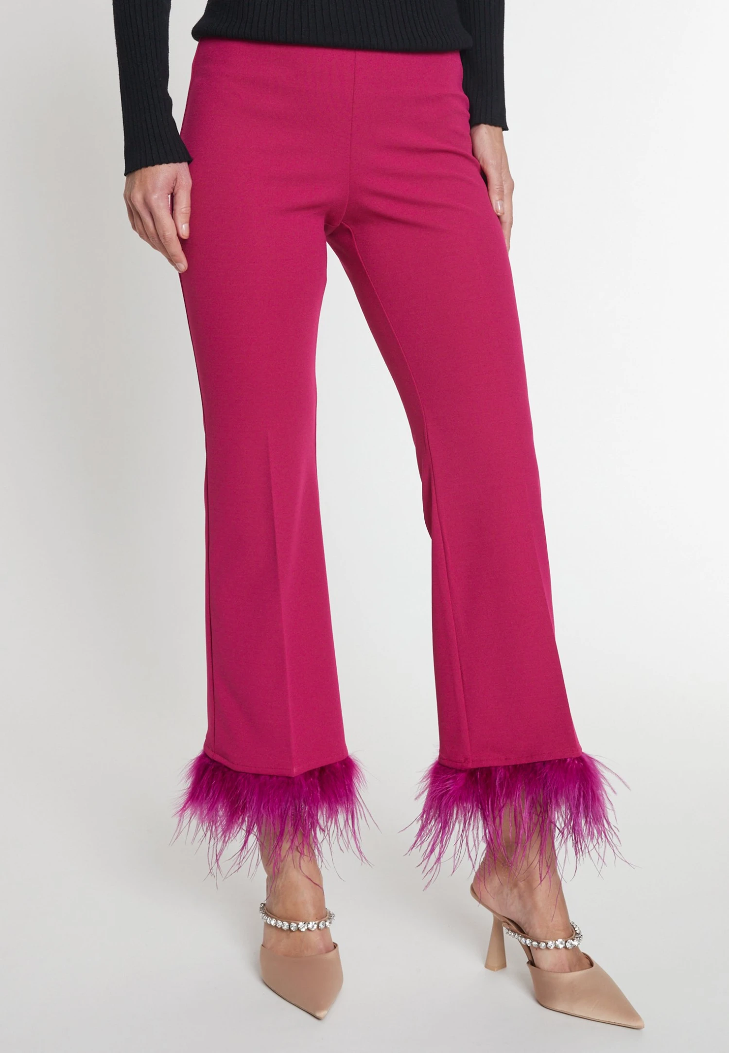 Ana Alcazar Merina - Broek - Fuchsia 5 Ana Alcazar Merina - Broek - Fuchsia - Afbeelding 5
