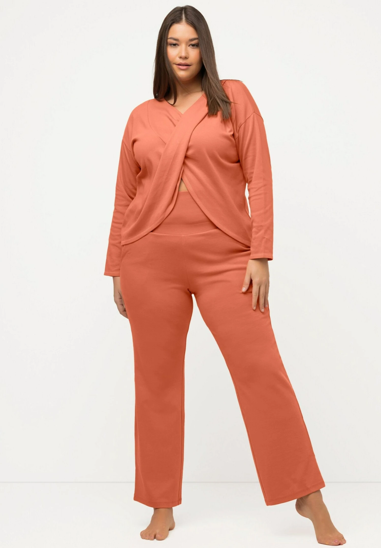 Ulla Popken Longsleeve - Koralle 2 Ulla Popken Longsleeve - Koralle - Afbeelding 2