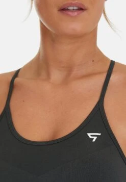 Core Seamless Adjustable- Bustier - Dark Grey -Only Mode Winkel 6d69f210f771493eac8886f667270c2b