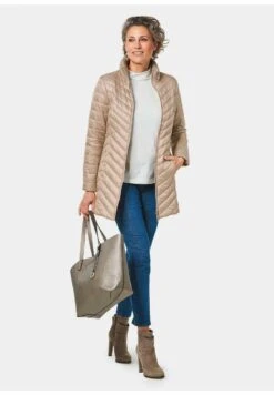 GOLDNER Winterjas - Cappuccino -Only Mode Winkel 6d6b21696ec4421f80261dcc96592d8a