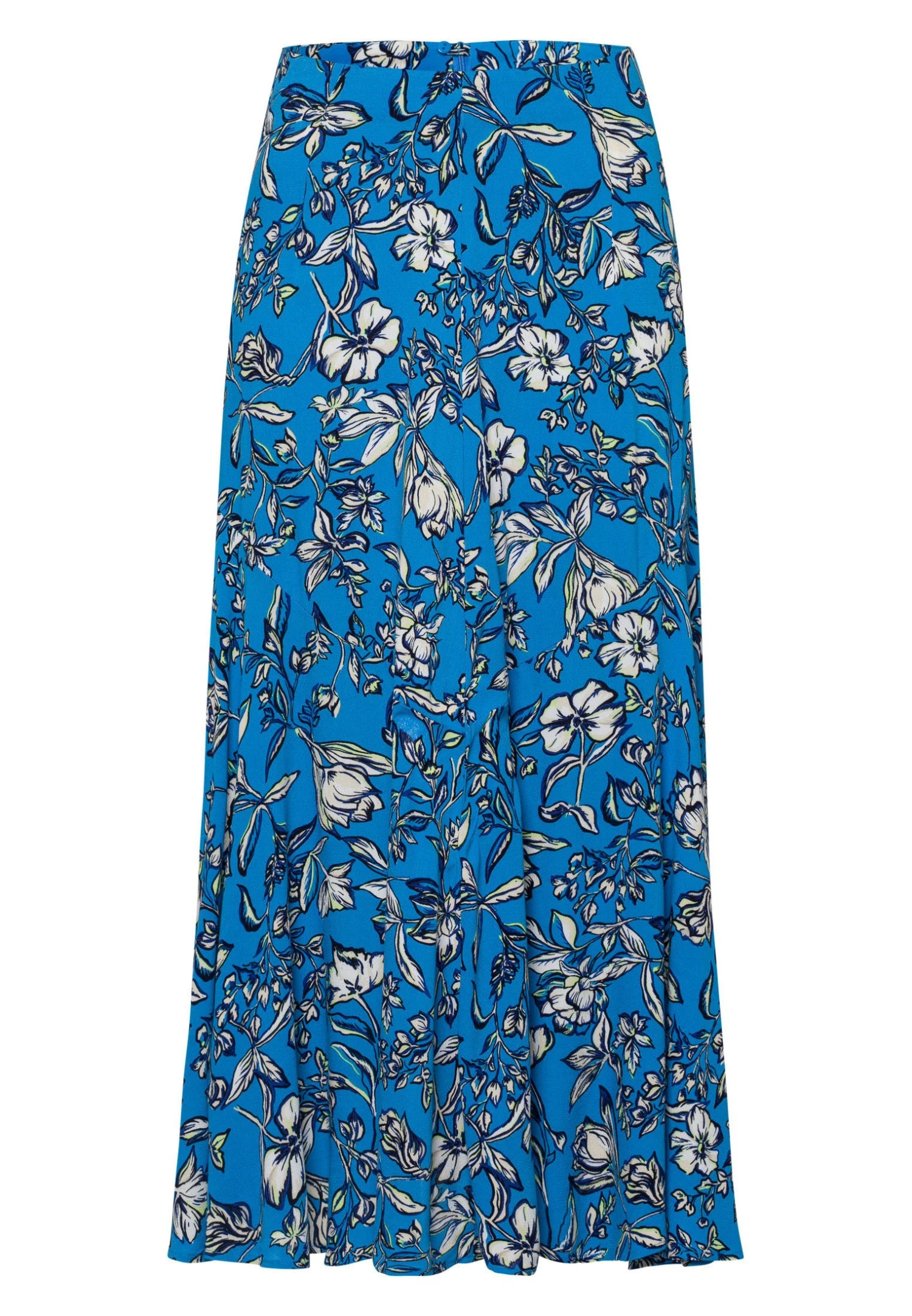 Zero Mit Druck - A-Lijn Rok - Light Bluecream 6 Zero Mit Druck - A-Lijn Rok - Light Bluecream - Afbeelding 6