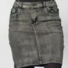 Koroshi Jeansrok - Gris
