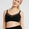 Magic Bodyfashion Fancy Mama Nursing Bra - T-Shirt Bh - Black/Latte
