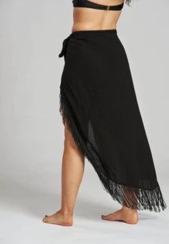 South Beach Sarongs/Pareos Crinkle Tassle Sarong - Strandaccessoire - Black 7 South Beach Sarongs/Pareos Crinkle Tassle Sarong - Strandaccessoire - Black -Only Mode Winkel 6e16297f76a14cd5a0192158d1b2e58c