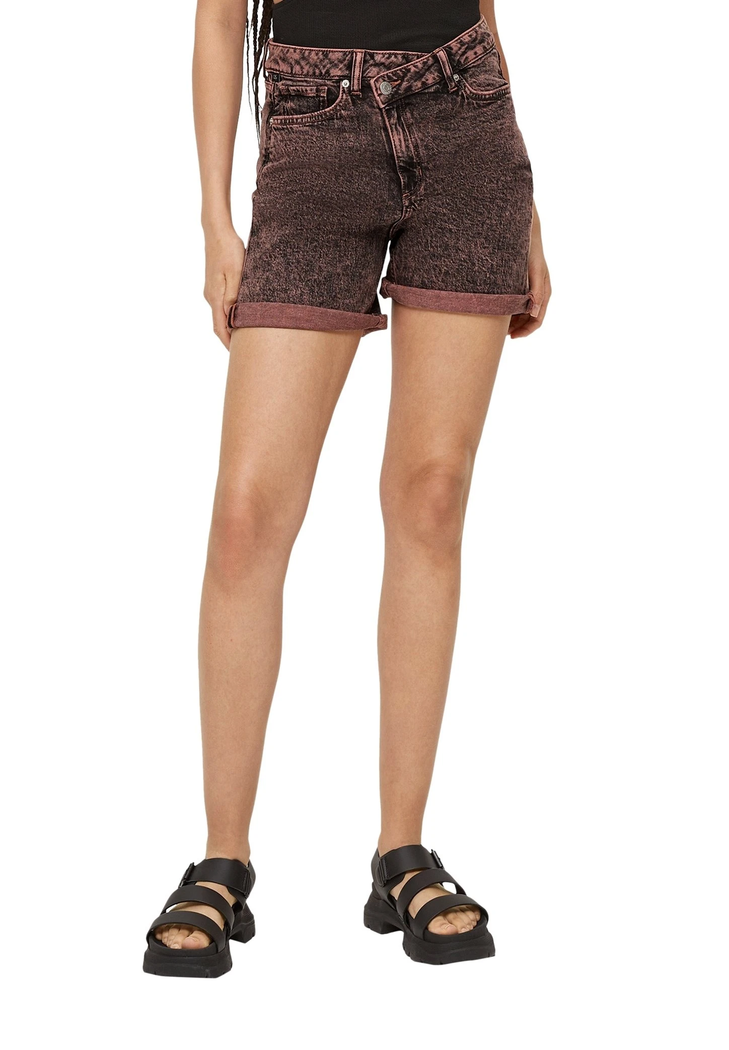 QS By S.Oliver Jeansshort - Papaya 6 QS By S.Oliver Jeansshort - Papaya - Afbeelding 6