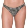 Oysho Mini Geometric Medium-Coverage - Bikinibroekje - Black