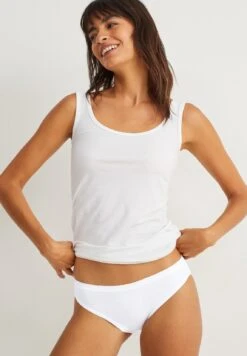 4 Pack - Slip - White