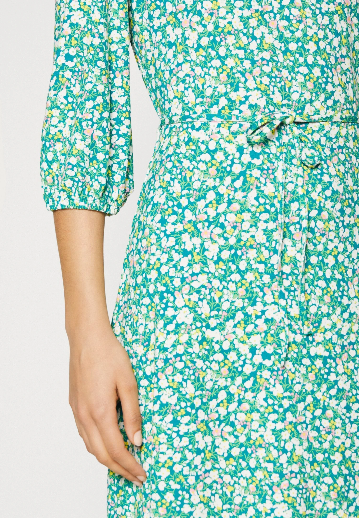 Marks & Spencer Midi - Jerseyjurk - Green Mix 6 Marks & Spencer Midi - Jerseyjurk - Green Mix - Afbeelding 6