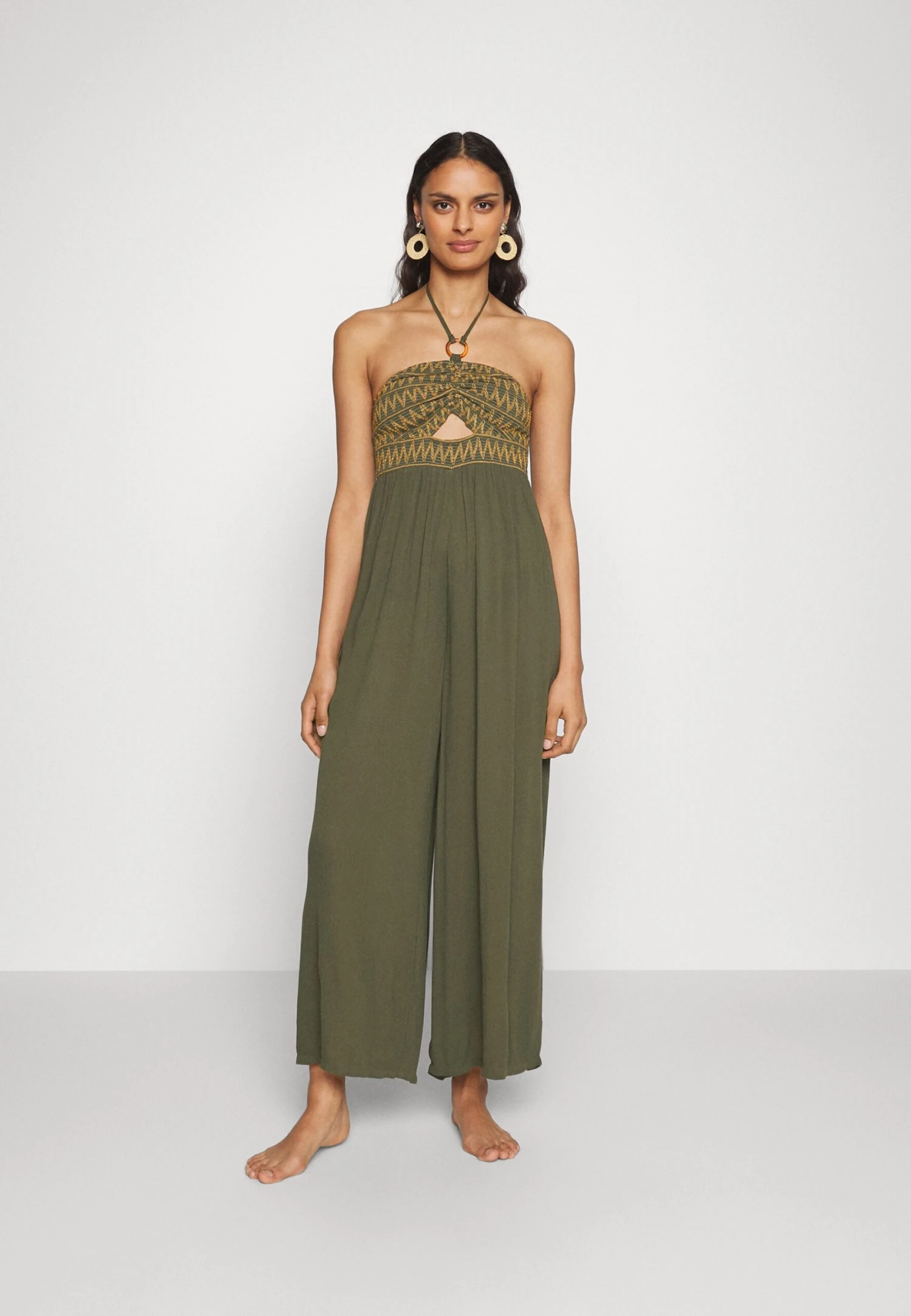 Bruno Banani Overall Neckholder - Strandaccessoire - Khaki 1 Bruno Banani Overall Neckholder - Strandaccessoire - Khaki