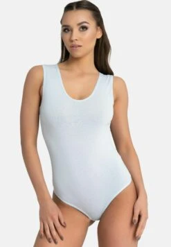 Mit Breiten Trägern - Body - Hellblau