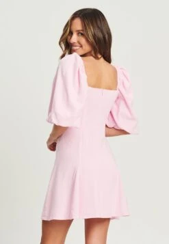 Tussah Kady Mini- Jurk - Pale Pink -Only Mode Winkel 6f499543a61b4457888a9a5c509335a3