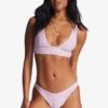 Billabong Covered In Love Tanlines Tanga - Bikinibroekje - Lilac Dream