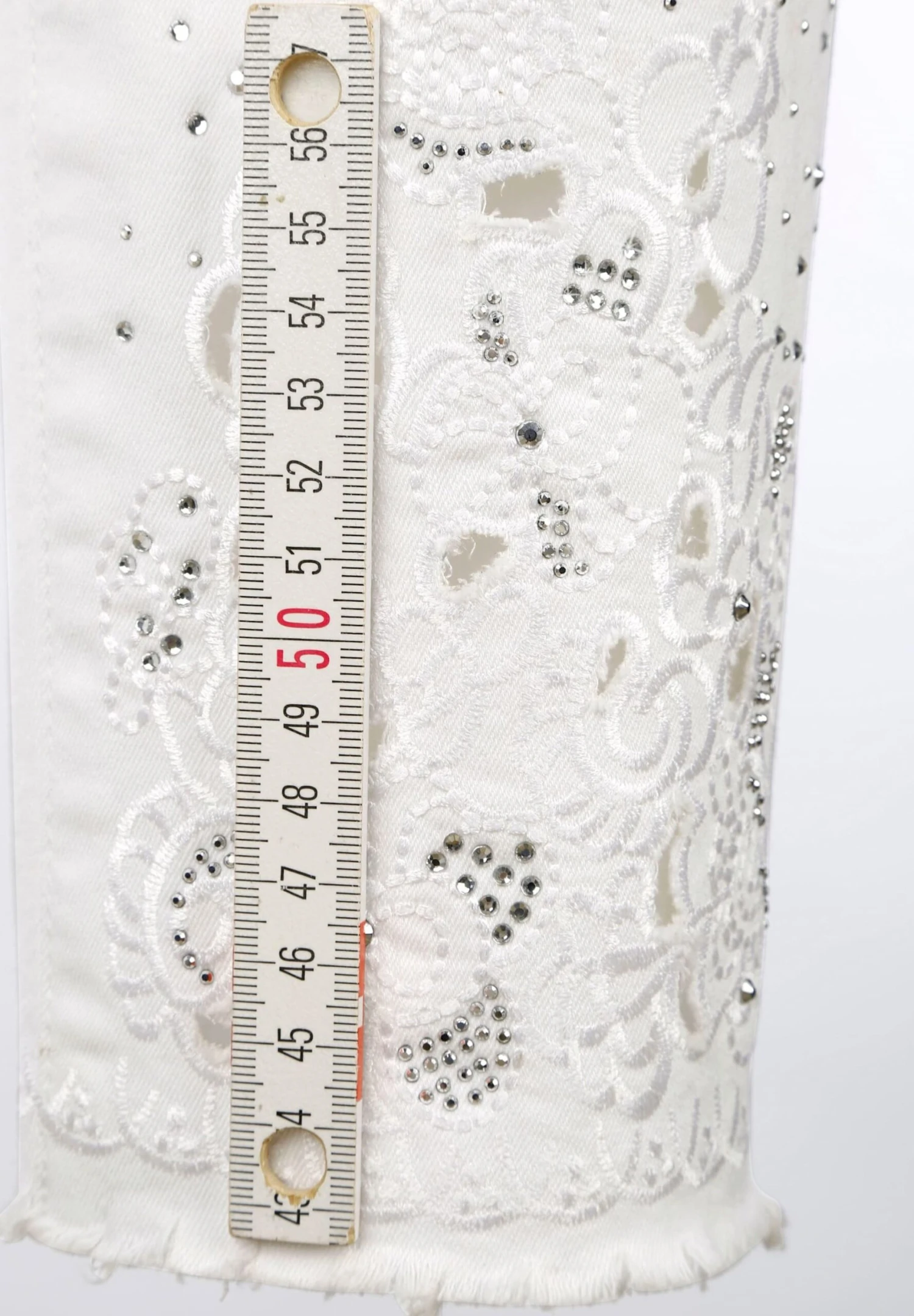 Slim Fit Jeans - Weiß 11 Slim Fit Jeans - Weiß - Afbeelding 11