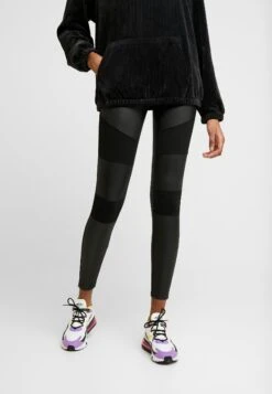 URBAN CLASSICS Ladies Fake Tech - Legging - Black -Only Mode Winkel 700b7b5cb49e459898b75d4c80d4aec4