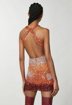 Patrizia Pepe Cocktailjurk - Martian Red Sequins 7 Patrizia Pepe Cocktailjurk - Martian Red Sequins -Only Mode Winkel 7019b1b38f3642888304c6802f507bf5