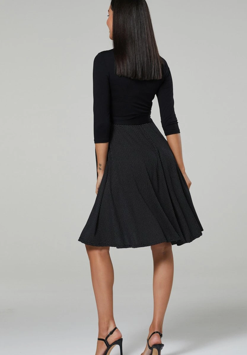 Umstandsnachthemd Mit Stillfunktion - Jurk - Schwarze Punkte 3 Umstandsnachthemd Mit Stillfunktion - Jurk - Schwarze Punkte - Afbeelding 3