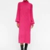 Object Gebreide Jurk - Magenta