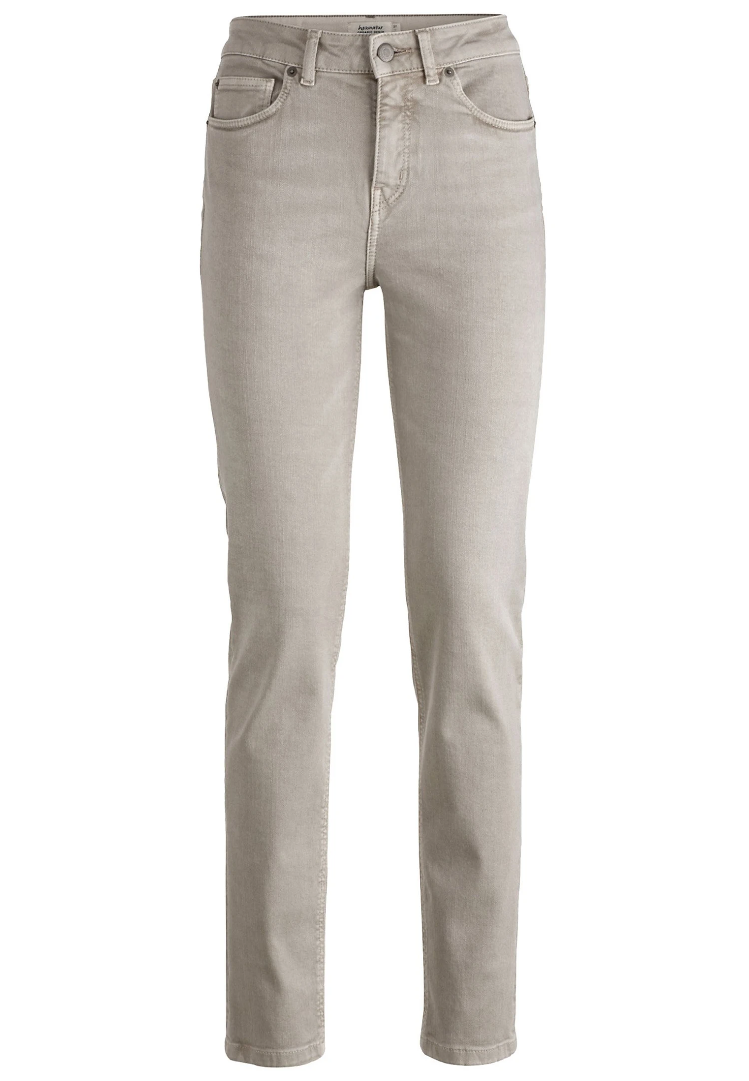 High Rise - Slim Fit Jeans - Light Grey Washed 5 High Rise - Slim Fit Jeans - Light Grey Washed - Afbeelding 5