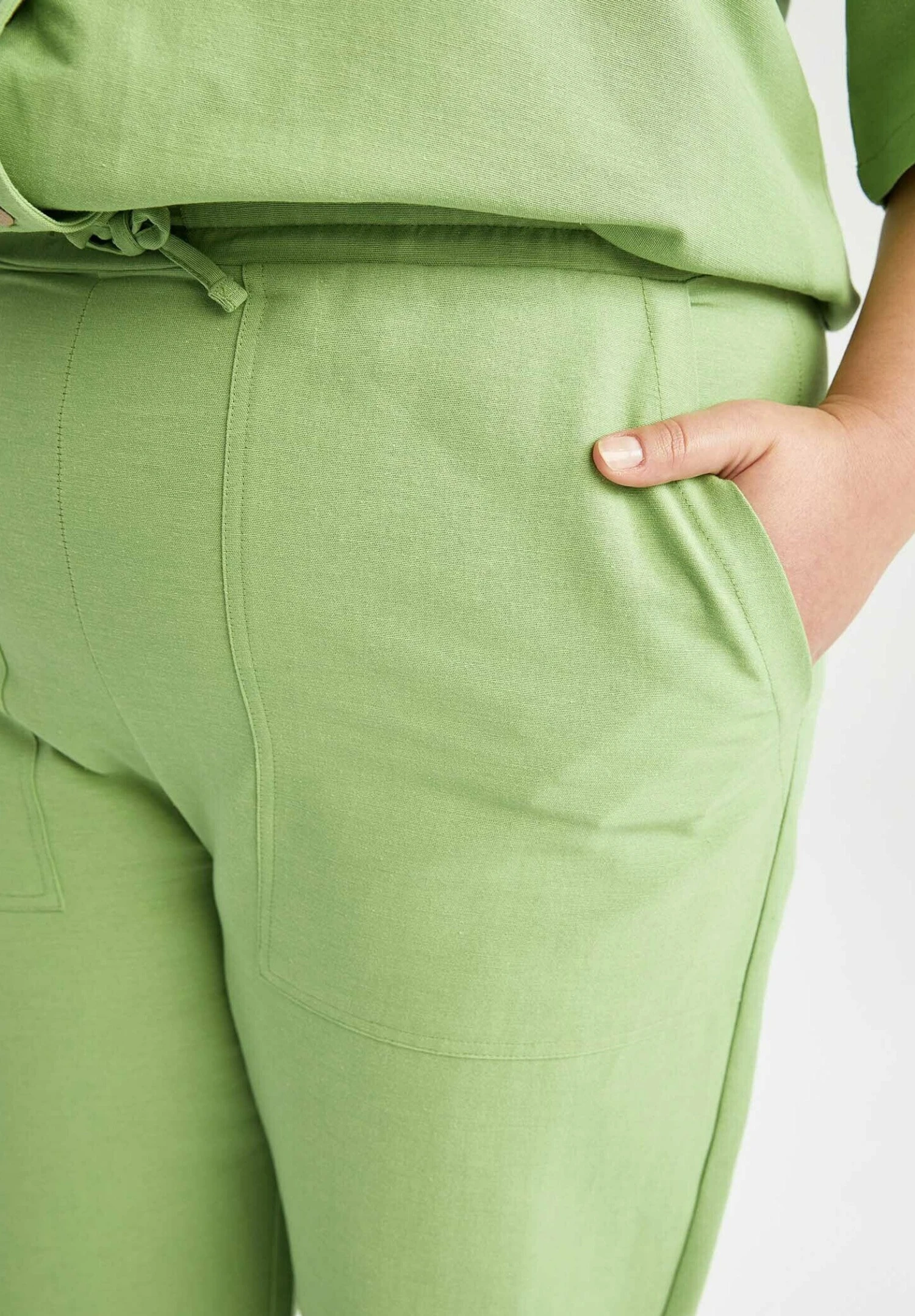 DeFacto Broek - Green 4 DeFacto Broek - Green - Afbeelding 4